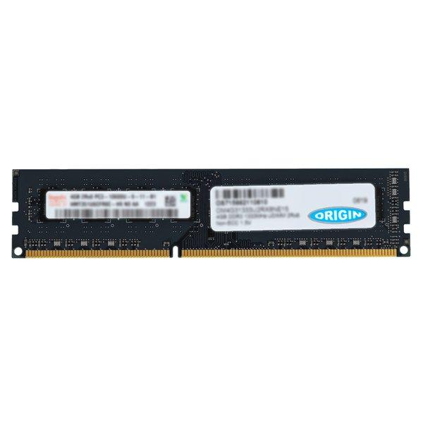 ORIGIN STORAGE  4GB DDR3 1600MHz UDIMM 1Rx8 Non-ECC 1.35V memoria 1 x 4 GB 