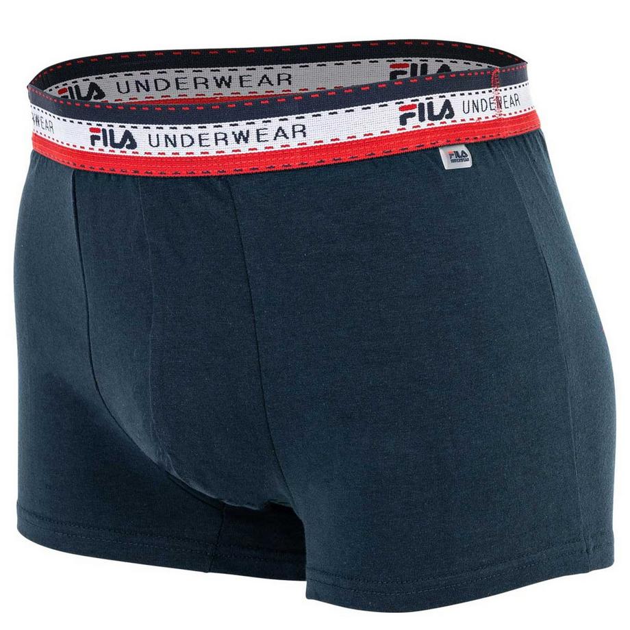 FILA Boxer Casual Stretch Confezione da 4  