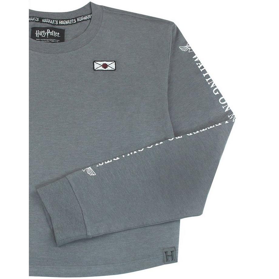 Harry Potter Waiting On My Letter Kurzes Sweatshirt  