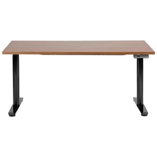 Beliani Schreibtisch elektrisch höhenverstellbar aus Faserplatte Modern DESTINAS  