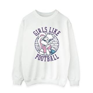 LOONEY TUNES  Sweat GIRLS LIKE FOOTBALL 