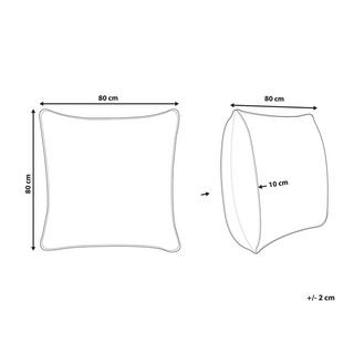 Beliani Cuscino Lyocell TRIGLAV  