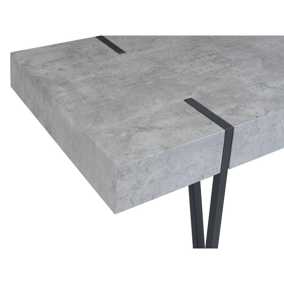 Beliani Couchtisch aus MDF-Platte Industriell ADENA  