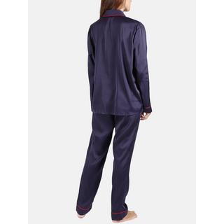 Admas  Pyjama satin tenue d'intérieur chemise et pantalon Classic 