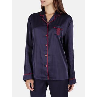 Admas  Pyjama satin tenue d'intérieur chemise et pantalon Classic 