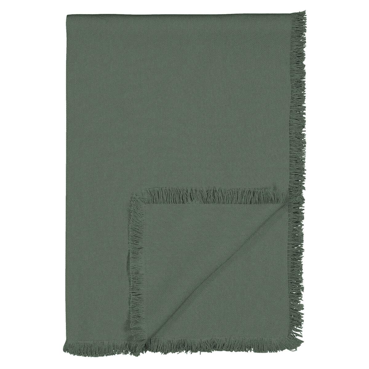 La Redoute Intérieurs Plaid Panama à Franges  