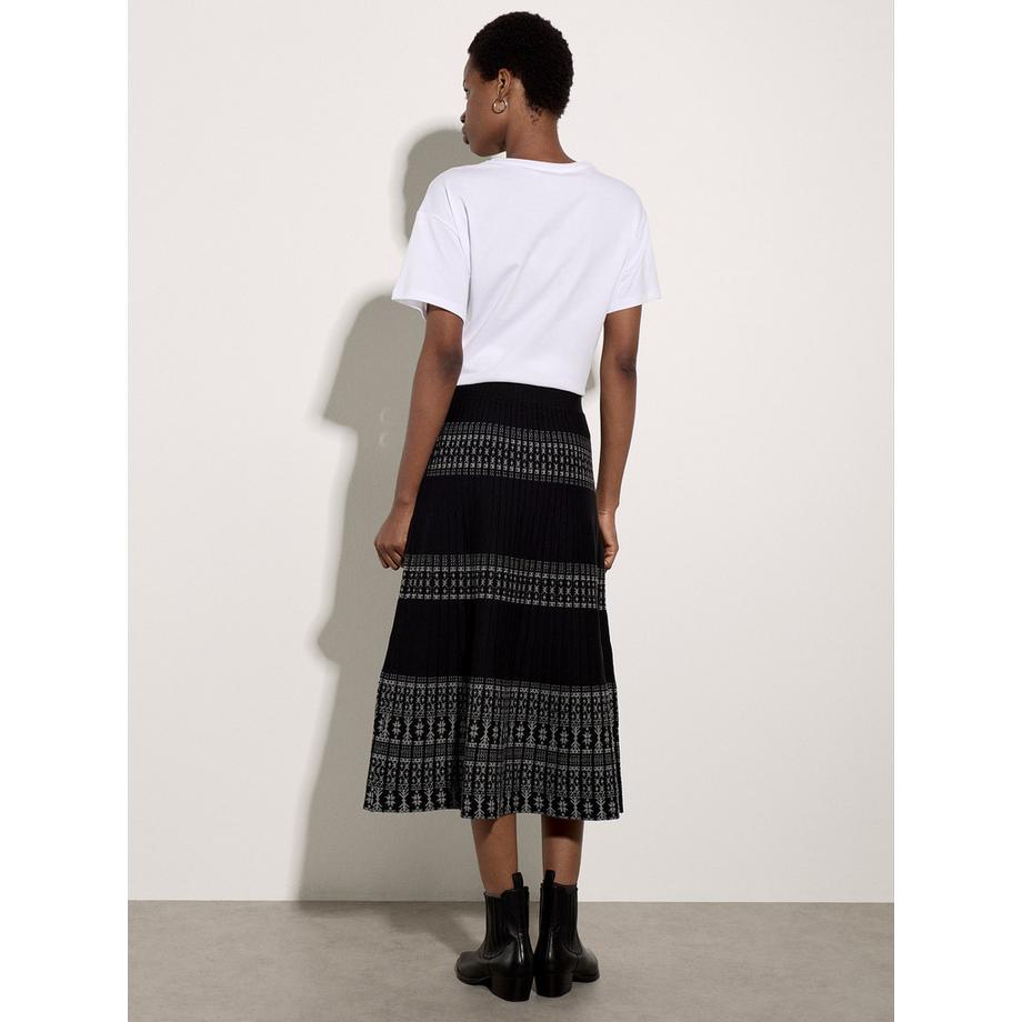 APRICOT Jupe midi à motifs bohèmes  