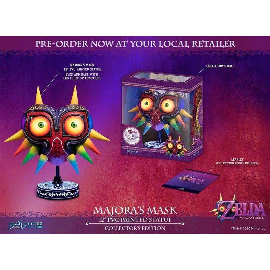 First 4 Figures  The Legend of Zelda Majora's Mask Statue 