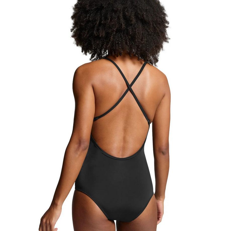 PUMA Badeanzug V-Ausschnitt Kreuzträger Rücken  