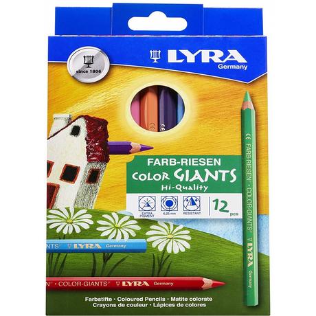 Lyra Lyra Box Of 12 Lyra Colour Giants®, Polished - Asst'D  