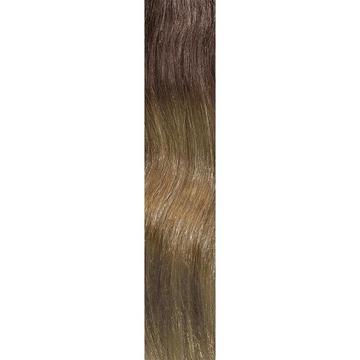 DoubleHair Silk 55cm 5A.7A Ombré Natural Ash Blonde Ombré, 1 Stk.