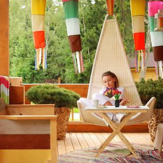 B2X Klapptisch Bambus höhenverstellbar  