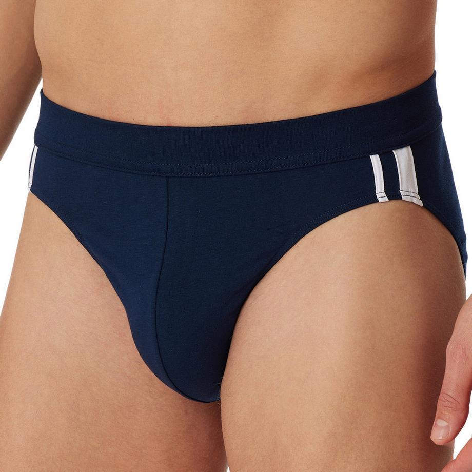 Schiesser Lot de 9 slips Rio en coton extensible  