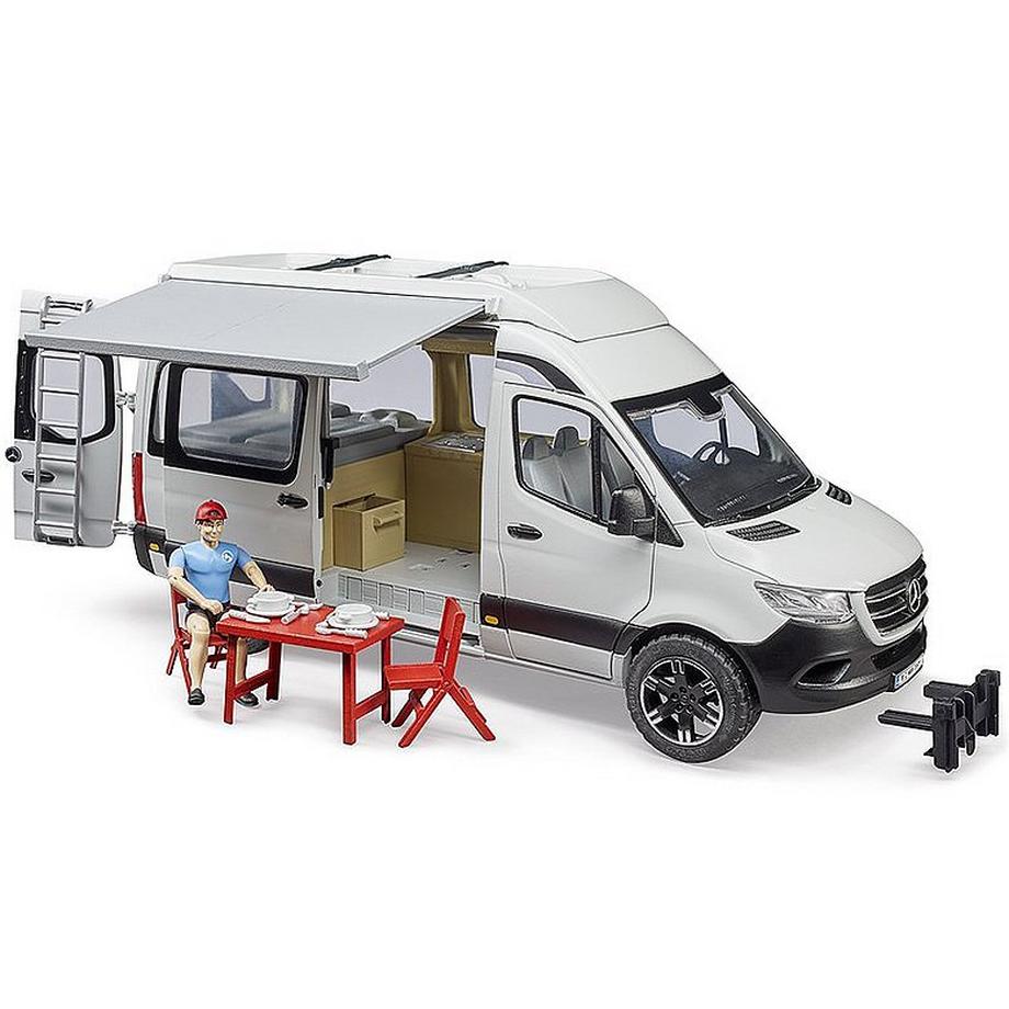 bruder  02672 - MB Sprinter Camper mit Fahrer 