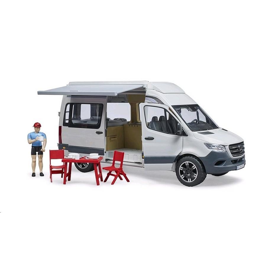 bruder  02672 - MB Sprinter Camper mit Fahrer 