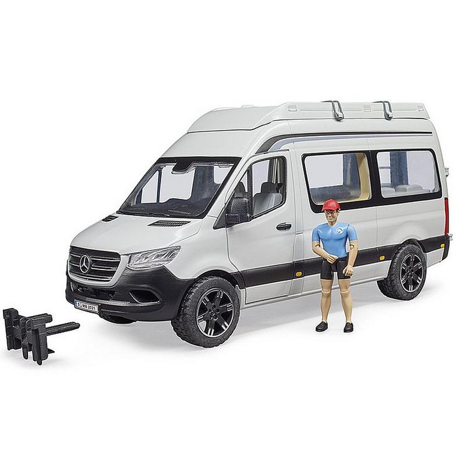 bruder  02672 - MB Sprinter Camper mit Fahrer 