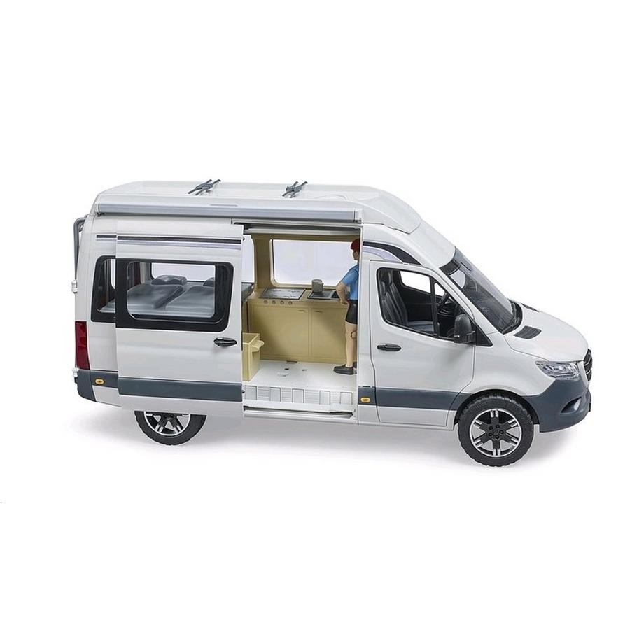 bruder  02672 - MB Sprinter Camper mit Fahrer 