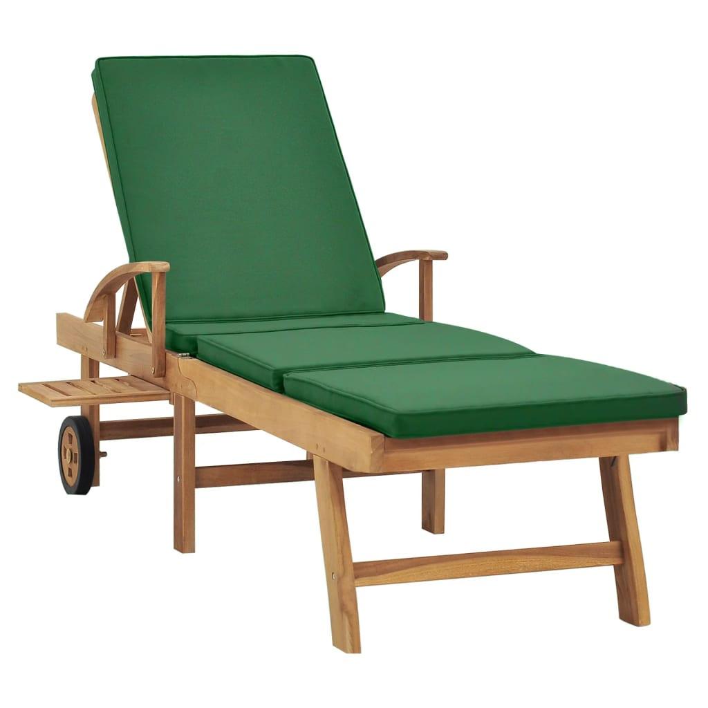 VidaXL Sonnenliege teak  