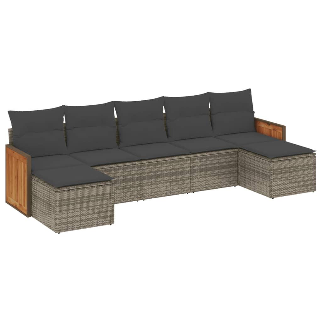 VidaXL Garten sofagarnitur poly-rattan  