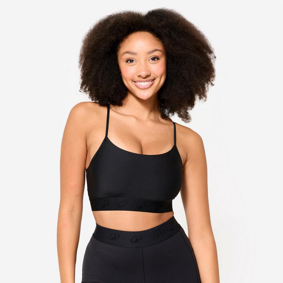 Soutien-gorge de sport maintien léger polyester