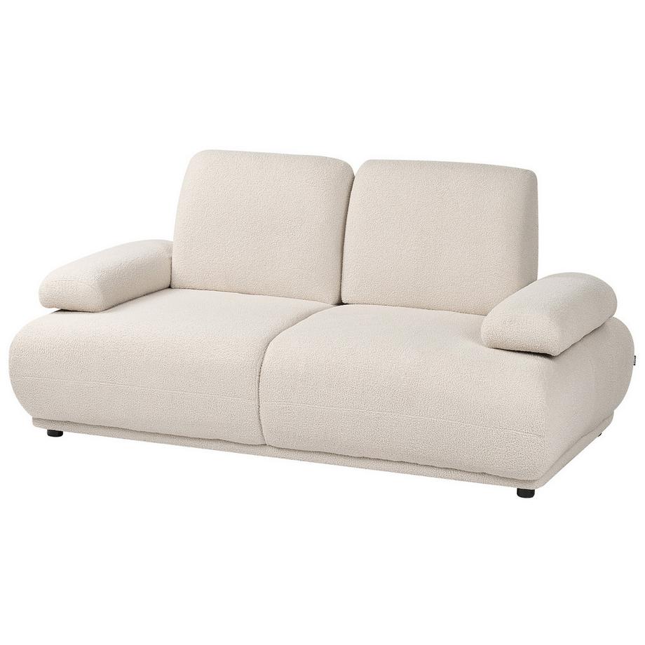 Beliani Canapé 2 places en Bouclé Moderne NACKA  