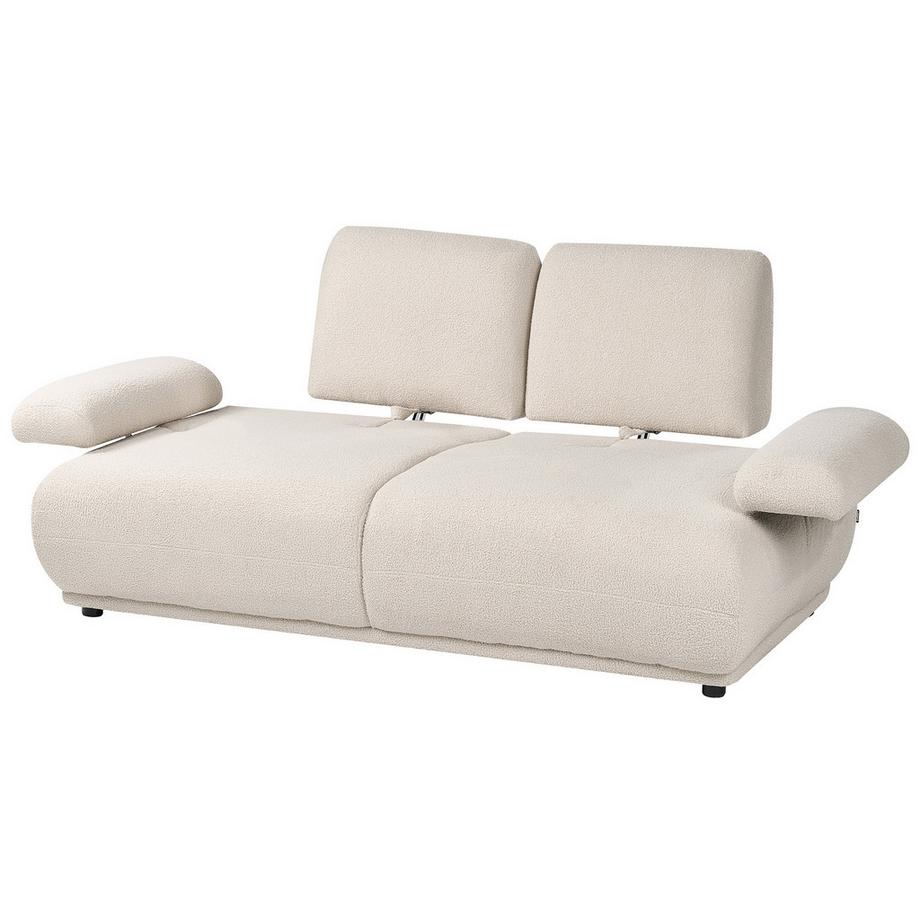 Beliani Canapé 2 places en Bouclé Moderne NACKA  