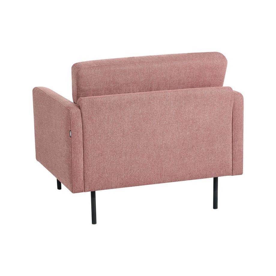 Beliani Sessel aus Stoff Minimalistisch BREDA  