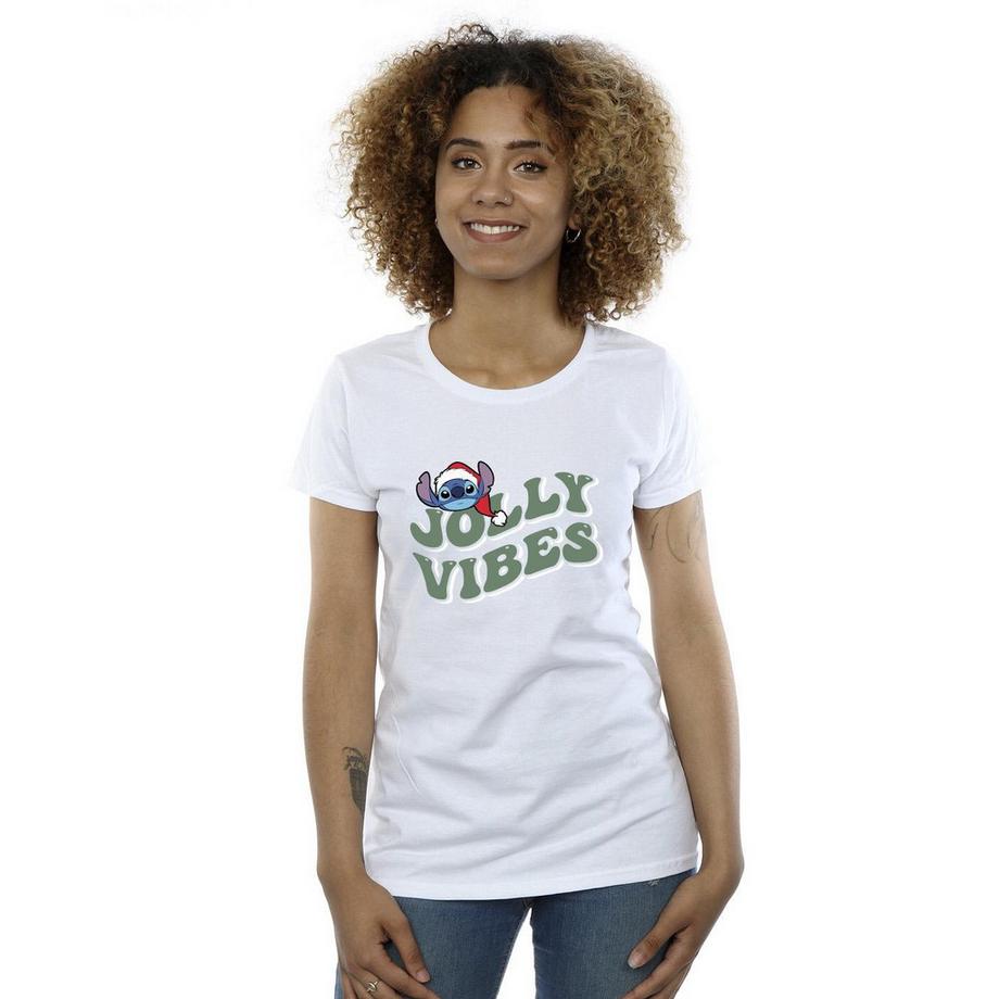 Disney Jolly Chilling Vibes T-Shirt Stampata  