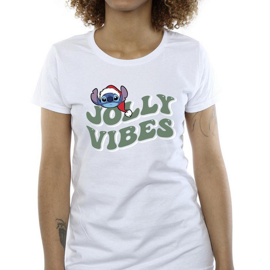 Disney Jolly Chilling Vibes T-Shirt Stampata  
