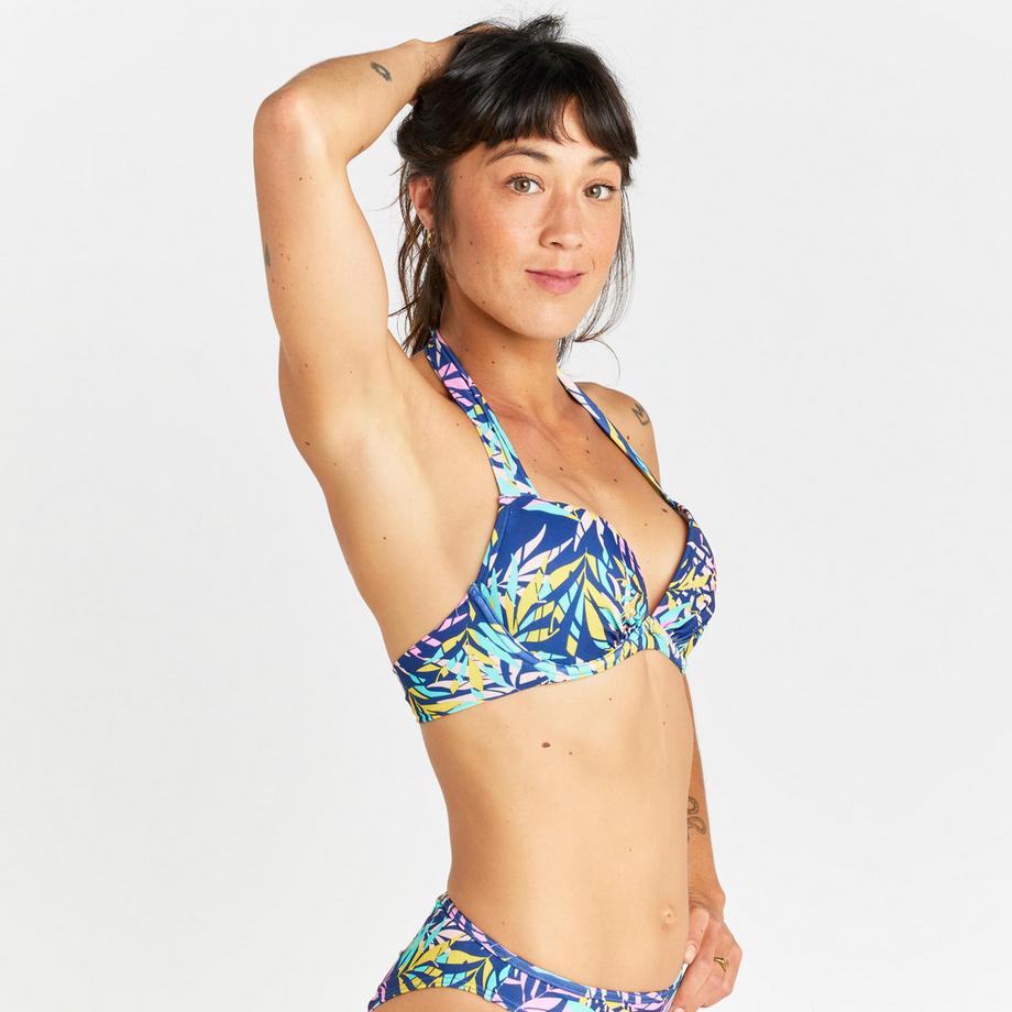 DECATHLON Top bikini push-up Elena Jungle  