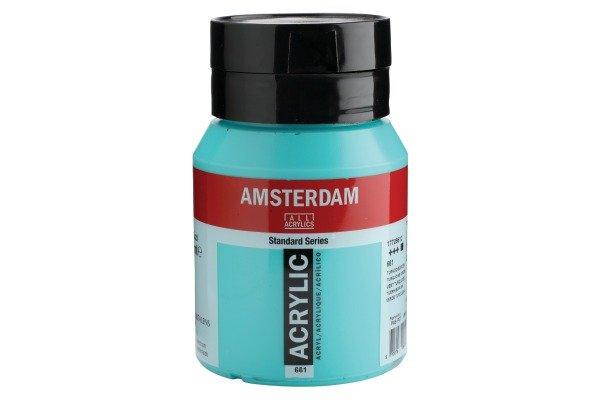 Talens TALENS Acrylfarbe Amsterdam 500ml 17726612 türkisgrün  