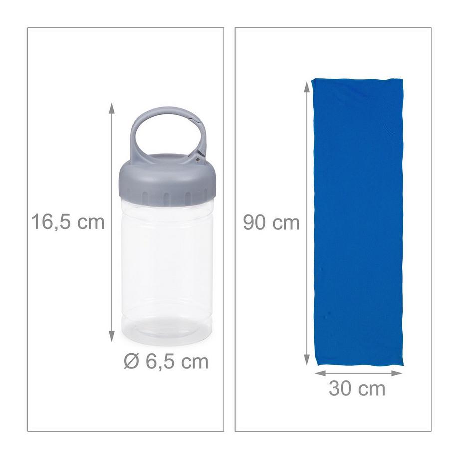 B2X  Serviette rafraîchissante en pack de 2 