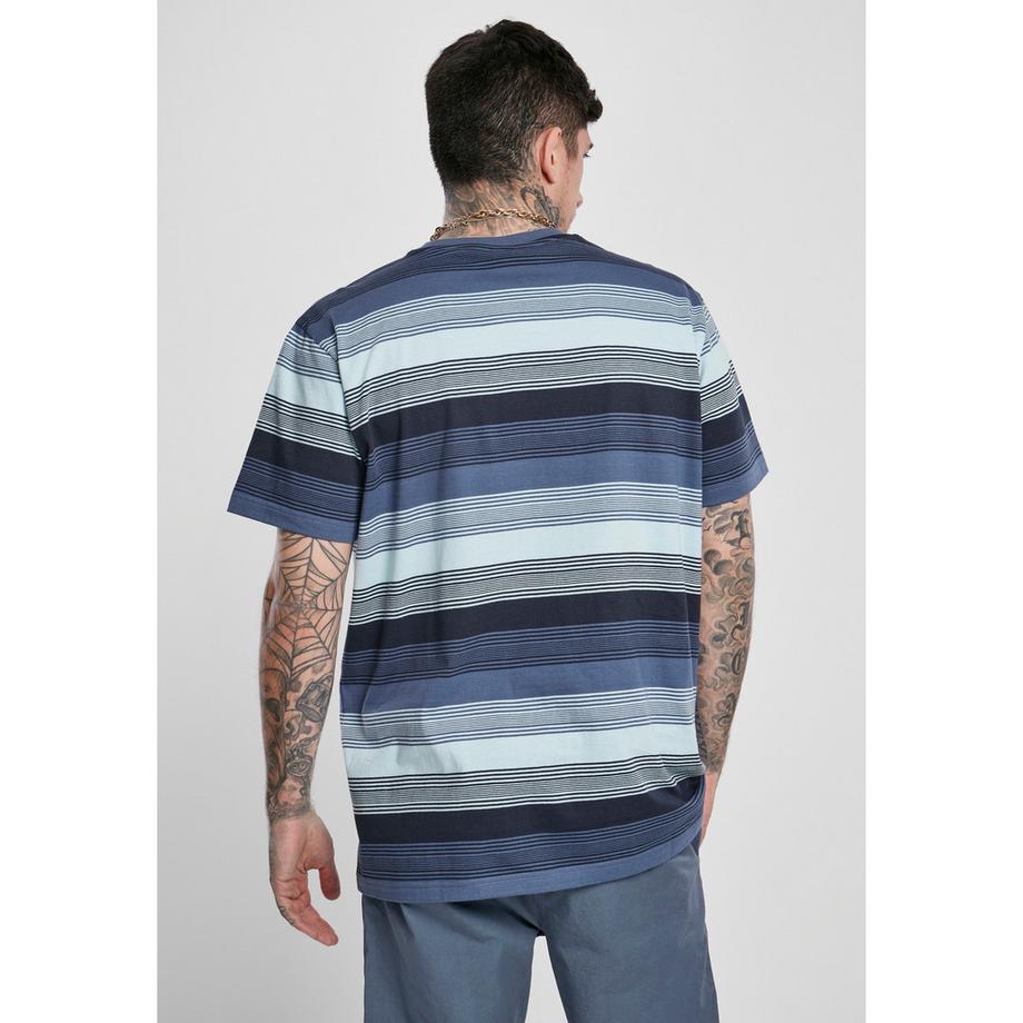 URBAN CLASSICS Gestreiftes Kurzarm T-Shirt  