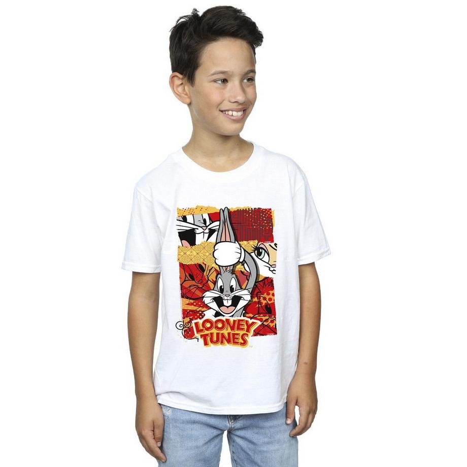 LOONEY TUNES  Tshirt RABBIT NEW YEAR 