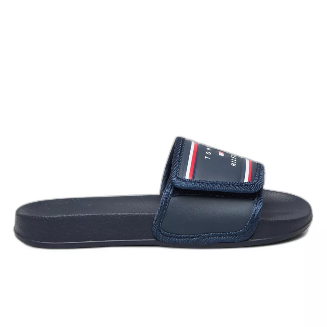 Tommy Hilfiger - slides, baby blue, Baby Slides, 26