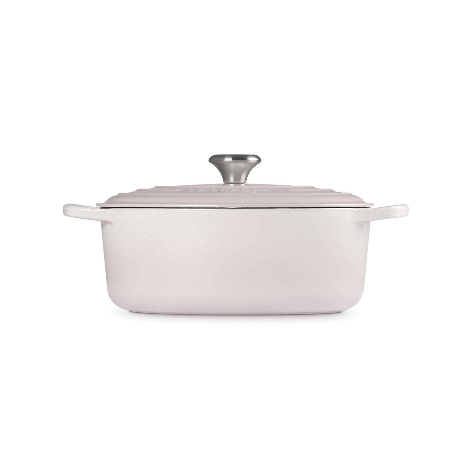 LE CREUSET Signature Bräter Oval  29 cm Shell Pink  