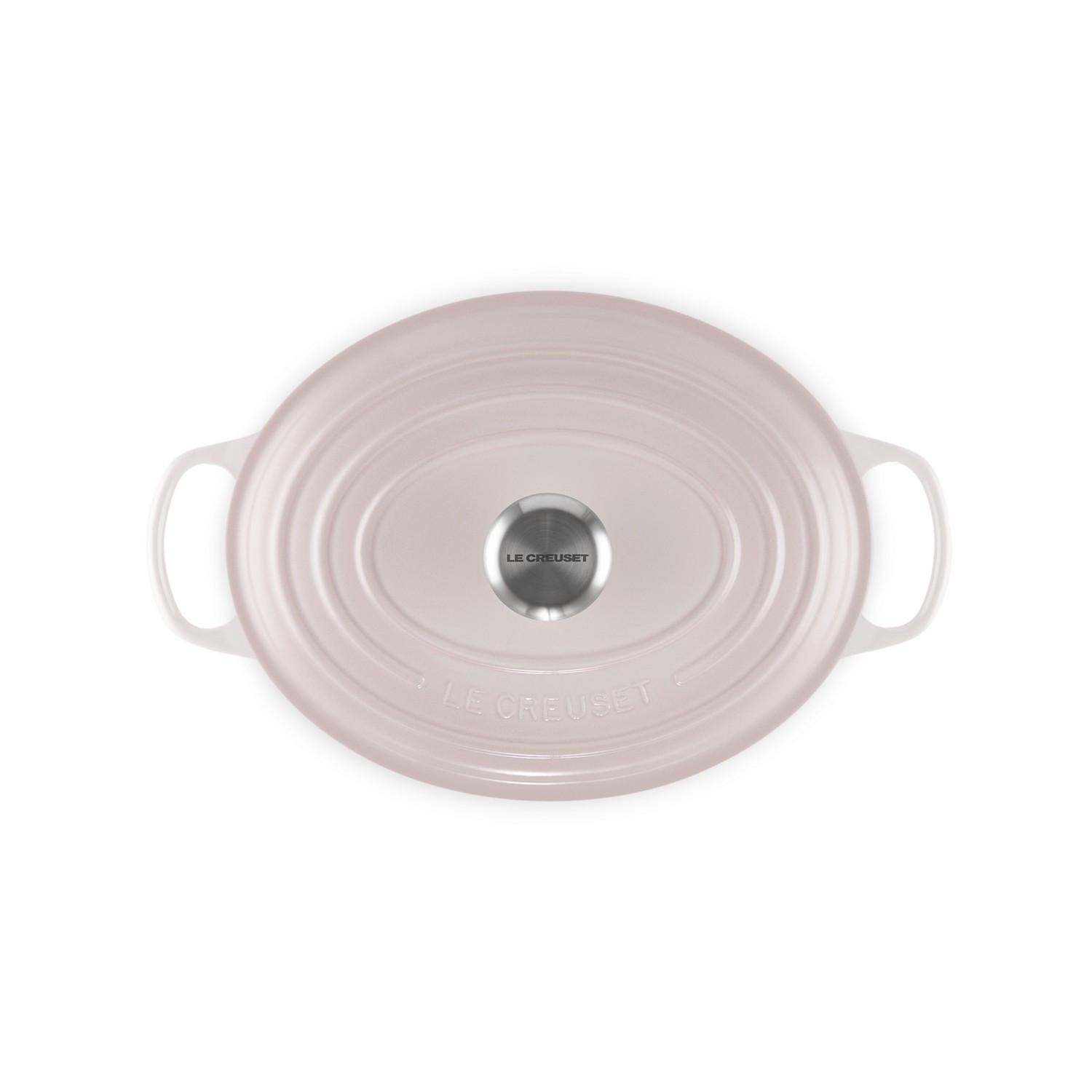 LE CREUSET Signature Bräter Oval  29 cm Shell Pink  