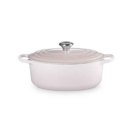 LE CREUSET Signature Bräter Oval  29 cm Shell Pink  