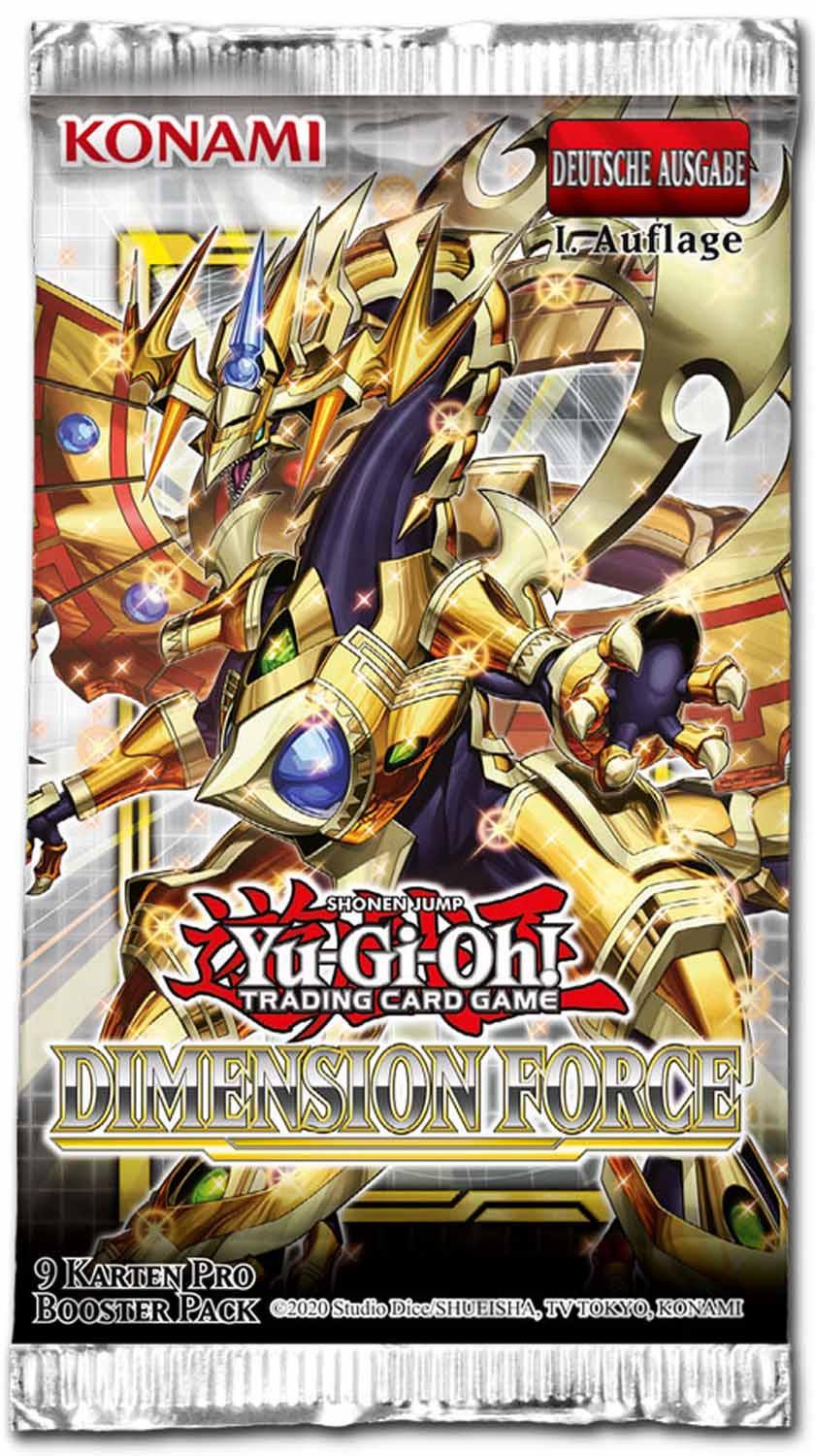 Yu-Gi-Oh!  Dimension Force Booster  - DE 