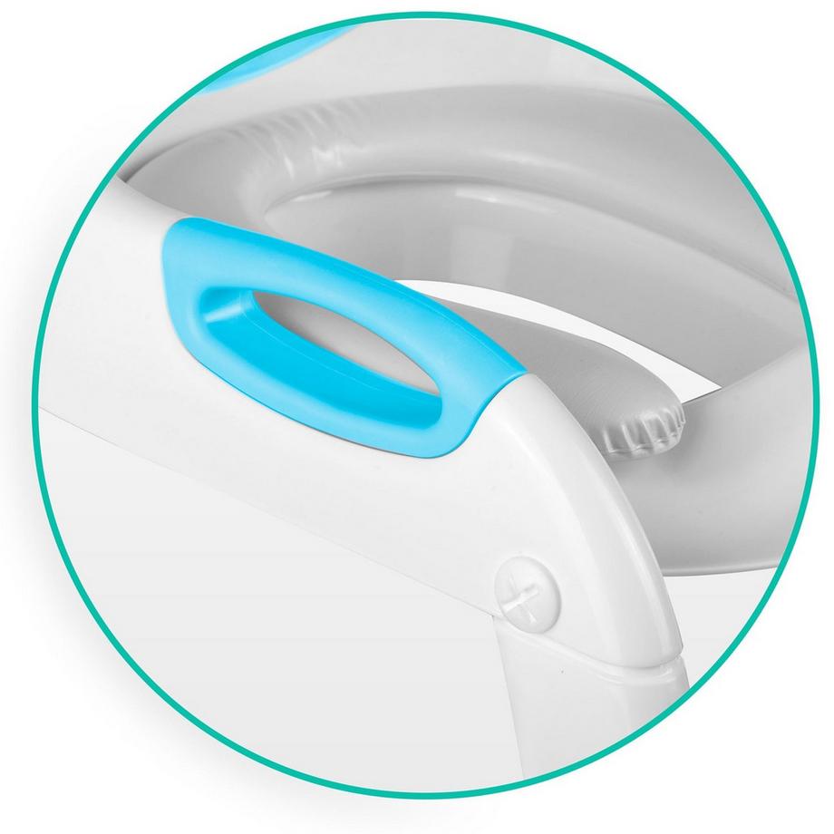 B2X Sedile WC con scala e motivo orso Ricokids 729200 Blu  