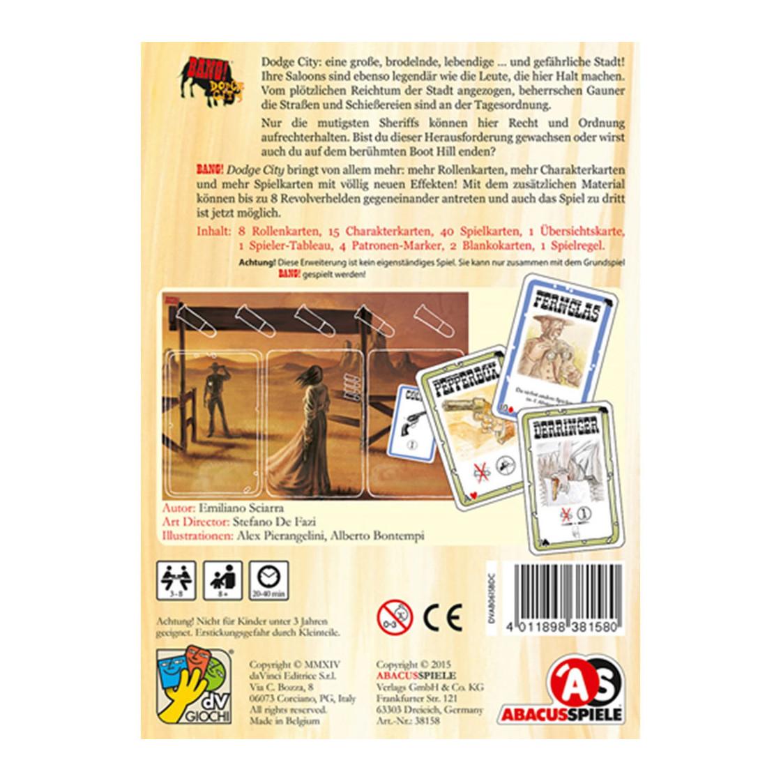 Abacus  Bang! Dodge City Erweiterung 