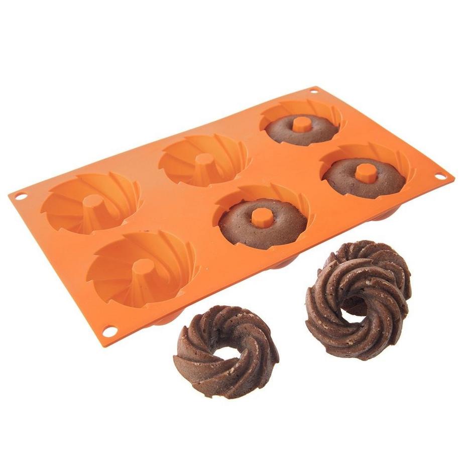 Orion  Silikonform: Flexibel, langlebig zum Muffinbacken 