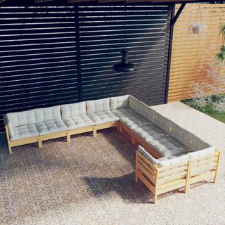 VidaXL Garten-lounge-set kiefernholz  