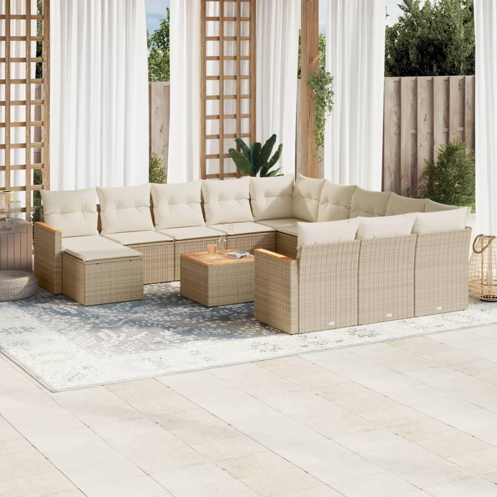 VidaXL Garten sofagarnitur poly-rattan  