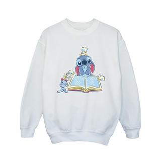 Disney  Reading Reading A Book Sweatshirt 