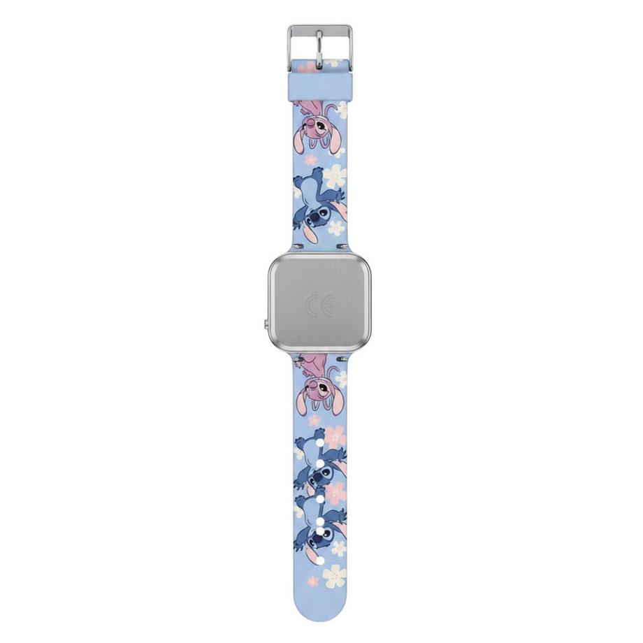 Disney  Stitch & Angel LED Uhr   Aufdruck 