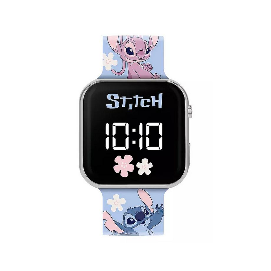 Stitch & Angel LED Uhr   Aufdruck
