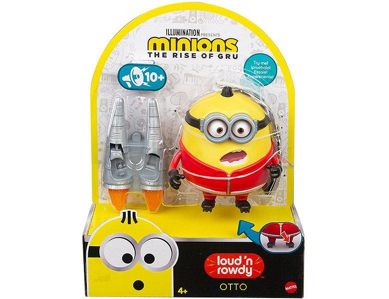 Mattel  Minions Blare N Blunder Otto (9cm) 