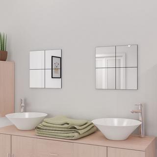 VidaXL Carreaux de miroir verre  