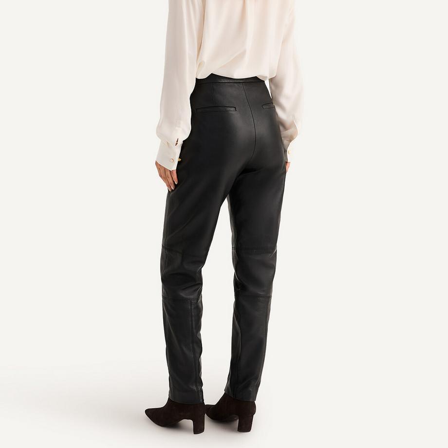 La Redoute Collections Pantaloni 7/8 in Pelle di Pecora  